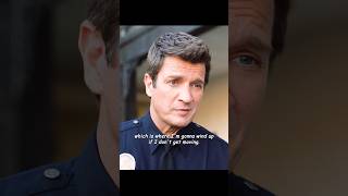 Rookie cop Nolan shows impatience with a woman asking questions therookie viralvideo shorts tv [upl. by Cornell]