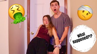 Starting An Argument Then Passing Out Into My Boyfriends Arms Prank Cute Reaction [upl. by Aisemaj]