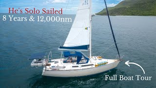 Best Sailboat For Solo Sailing Budget Liveaboard Cruiser Capable amp Affordable 35 ailboat [upl. by Leiad]