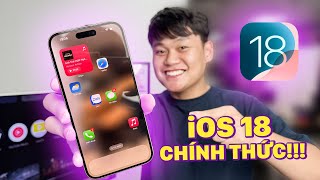 ĐÃ CÓ iOS 18 CHÍNH THỨC NHIỀU TÍNH NĂNG MỚI BETA KHÔNG CÓ [upl. by Romie]