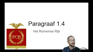 Havo 45 Paragraaf 14 quotHet Romeinse Rijkquot Tijdvak 2 KA 5 6 amp 7 [upl. by Saberhagen]