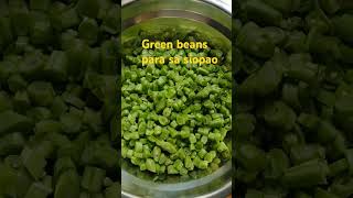 Green beans para sa siopaoofwlife hongkongdish cooking cookingfood hongkongcooking food [upl. by Derr701]