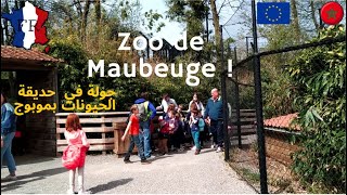 Visite du Zoo de Maubeuge en France 1ère Partie [upl. by Anawal]