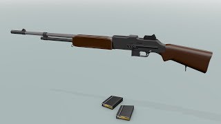 Browning Automatic Rifle BAR Model 1918 [upl. by Nuahsed]