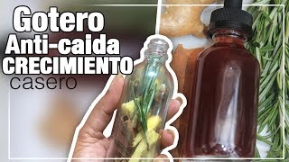 Gotero Para El Crecimiento del Cabello casero [upl. by Ahsinoj]