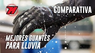 TOP 5 GUANTES DE MOTO IMPERMEABLES para lluvia 🧤¡Perfectos para entretiempo [upl. by Naasar384]