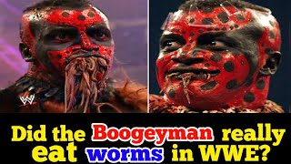 Wwe New match  Did the Boogeyman really eat worms in WWE  Boogeyman real name [upl. by Ernaldus]