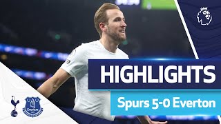 Fivestar Spurs THRASH Everton  HIGHLIGHTS  Spurs 50 Everton [upl. by Eisyak395]