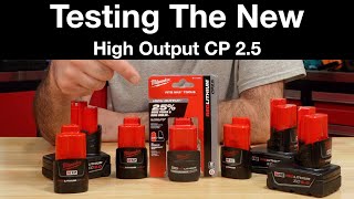 Milwaukee M12 High Output CP 25 Vs All CPs And XCs [upl. by Artair]