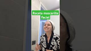 Receta mascarilla facial recetas hipotiroidismo mascarillacasera [upl. by Colner]