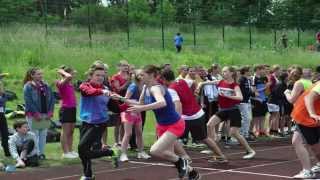 Bundesjugendspiele 2014  Staffellauf Kl 57 [upl. by Weihs16]