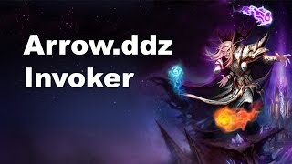 ddz Invoker Pro Gameplay Dota 2 [upl. by Cyrilla]