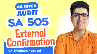 SA 505 Revision  CA Inter Audit  CA Shubham Keswani AIR 8 [upl. by Boatwright995]