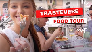 We went on a FOOD TOUR in Rome heres how it went [upl. by Urias363]