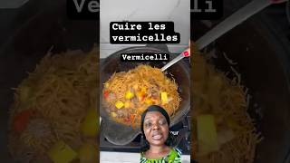 Comment cuire les vermicelles  how to cook vermicelli recipe recette pasta vermicelli comedy [upl. by Esiled]