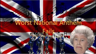 National Anthem Biggest Fails [upl. by Gregoire]