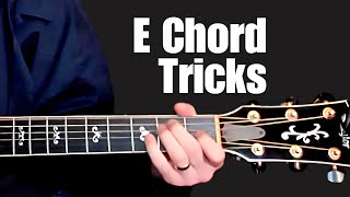 5 easy E chord riffs youve heard the pros play a guitar lesson with a guitar teacher [upl. by Nemlaz]