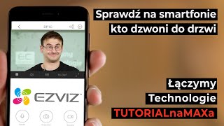 Sprawdź na smartfonie kto dzwoni do Twoich drzwi  EZVIZ DP1C Wizjer drzwiowy  TUTORIALnaMAXa [upl. by Xenia]