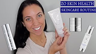 ZO Skin Health Cleared My Skin  My Daily Skincare Routine [upl. by Noseimaj]