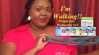 Im Walking Leslie Sansone Miracle Miles Review Weight Loss Wednesday 15 [upl. by Goldi514]