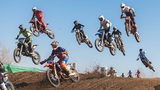 Best of 2 Stroke Action 💥 MX125 Motocross Montearagón 2023 by Jaume Soler [upl. by Amary731]