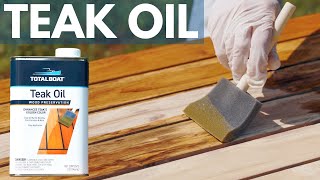 TotalBoat Teak Oil [upl. by Arrak]