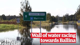 NSW floods wall of water racing towards Ballina as Lismore begins flood cleanup [upl. by Erv14]