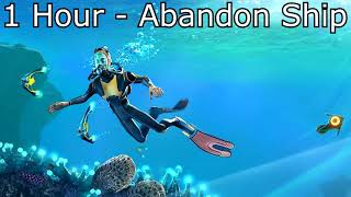 Subnautica Soundtrack Abandon Ship  1 Hour Version [upl. by Atnahsa]