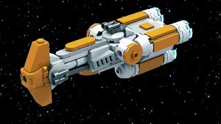 Lego Hammerhead Corvette  Star Wars Micro [upl. by Walden637]