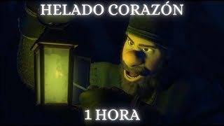 ⛄ Helado Corazón 1 HORA  FROZEN  Canción Completa Español Latino LETRA [upl. by Yreved]