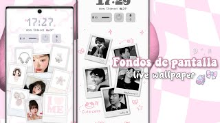 ୭ ˚ Tutorial  Como tener fondos de pantalla con movimiento 🎀🧸💭 [upl. by Avon]