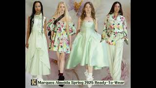 Marques Almeida Spring 2025 ReadyToWear collection [upl. by Alisen]