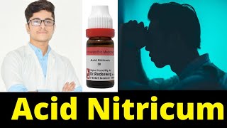 Acid Nitricum 30 homeopathic medicine uses in hindi [upl. by Dylana]