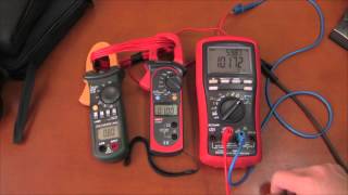 UniT UT204A vs Mastech MS2108 two cheap clamp meters compared part 2 [upl. by Yeznil]