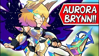 First Games with AURORA BRYNN • Final Battle Pass 3 Skin • Brawlhalla Gameplay [upl. by Arianie]