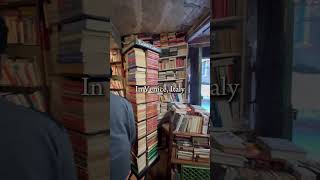 I found our heaven 😇 veniceitaly bookstore traveltiktok [upl. by Nap]