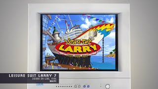 Leisure Suit Larry 7 Love for Sail  Sierra OnLine 1996  IBMPC [upl. by Akihc]