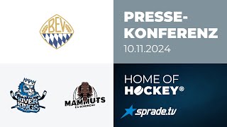 10112024  Pressekonferenz  HC Landsberg Riverkings vs Schongau Mammuts [upl. by Philemol]