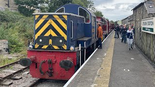 The Wensleydale Railway Industrial Weekend  Diesel Gala  2482024 [upl. by Ane]