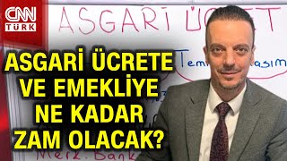 2024te Asgari Ücrete ve Emekliye Ne Kadar Zam Olacak Haber [upl. by Aldis963]