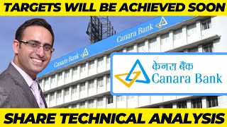 Canara Bank Share Technical Analysis  Canara Bank Share Price targets Partially Achieved [upl. by Elbertina942]