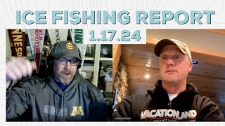 Otter Tail County Ice Fishing Report 11724 [upl. by Lila]