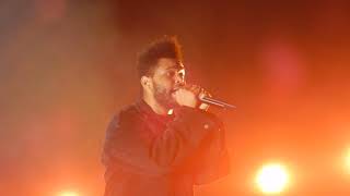 The Weeknd  Call Out My Name live emotional performance second row Global Citizen Festival 2018 [upl. by Rabka]