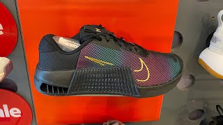 Nike Metcon 9 Premium BlackFireberryMetallic Gold  Style Code FB7151001 [upl. by Celestina269]