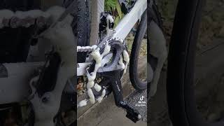 Drivetrain Cleaning using Gear Cycles Foaming Degreaser [upl. by Bloomer]