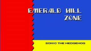 Sonic 2 Music Emerald Hill Zone 1player [upl. by Oilejor]