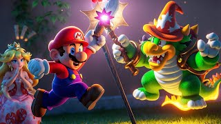 Mario vs Bowser  Rescuing Princess Peach from Bowsers Curse  Super Mario Animation [upl. by Ecneret]