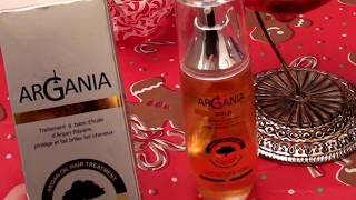 ARGANIA GOLD Hair Oil Treatment REVIEW [upl. by Adnalay72]