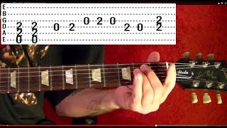 Nothing Else Matters  Guitar Lesson  Metallica  2 of 4 [upl. by Martynne]