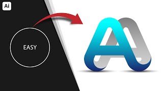 Logo Design Super Easy Techniques For Experts amp Beginners  Adobe Illustrator Tutorial [upl. by Eniac]